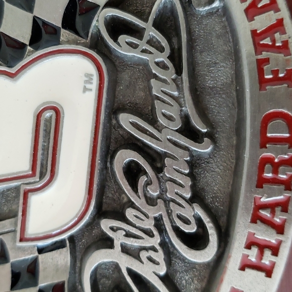 Vintage 1997 Dale Earnhardt Pewter Belt Buckle - Picture 11 of 13